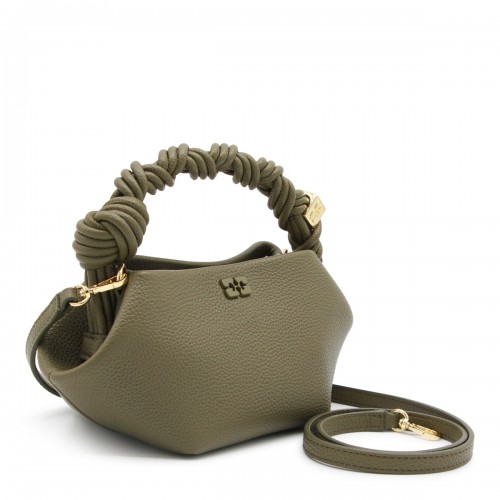 MILITARY GREEN TOP HANDLE BAG