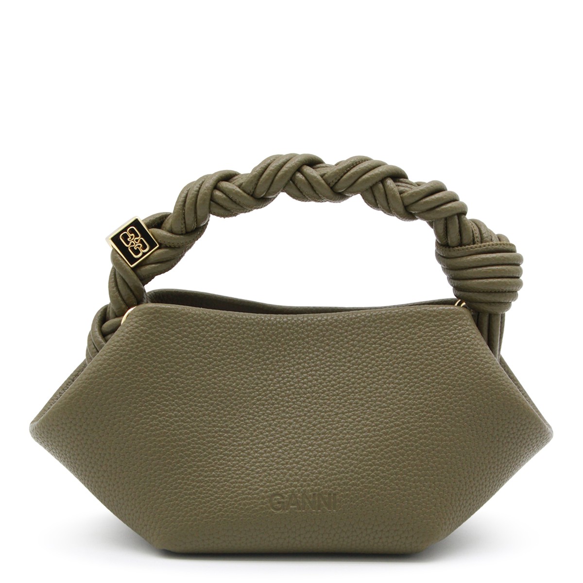 MILITARY GREEN TOP HANDLE BAG