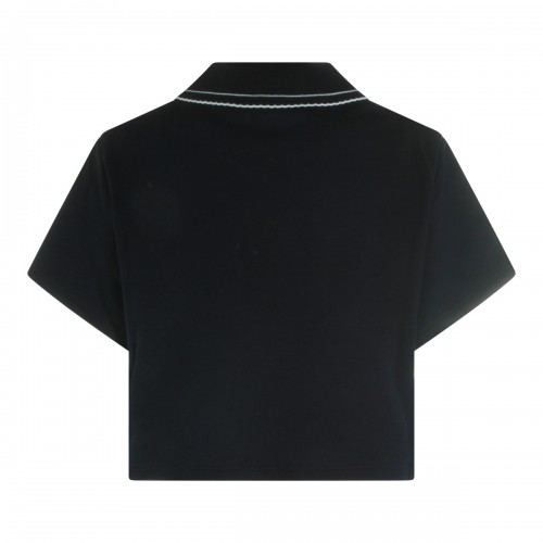 BLUE COTTON SWEATSHIRT