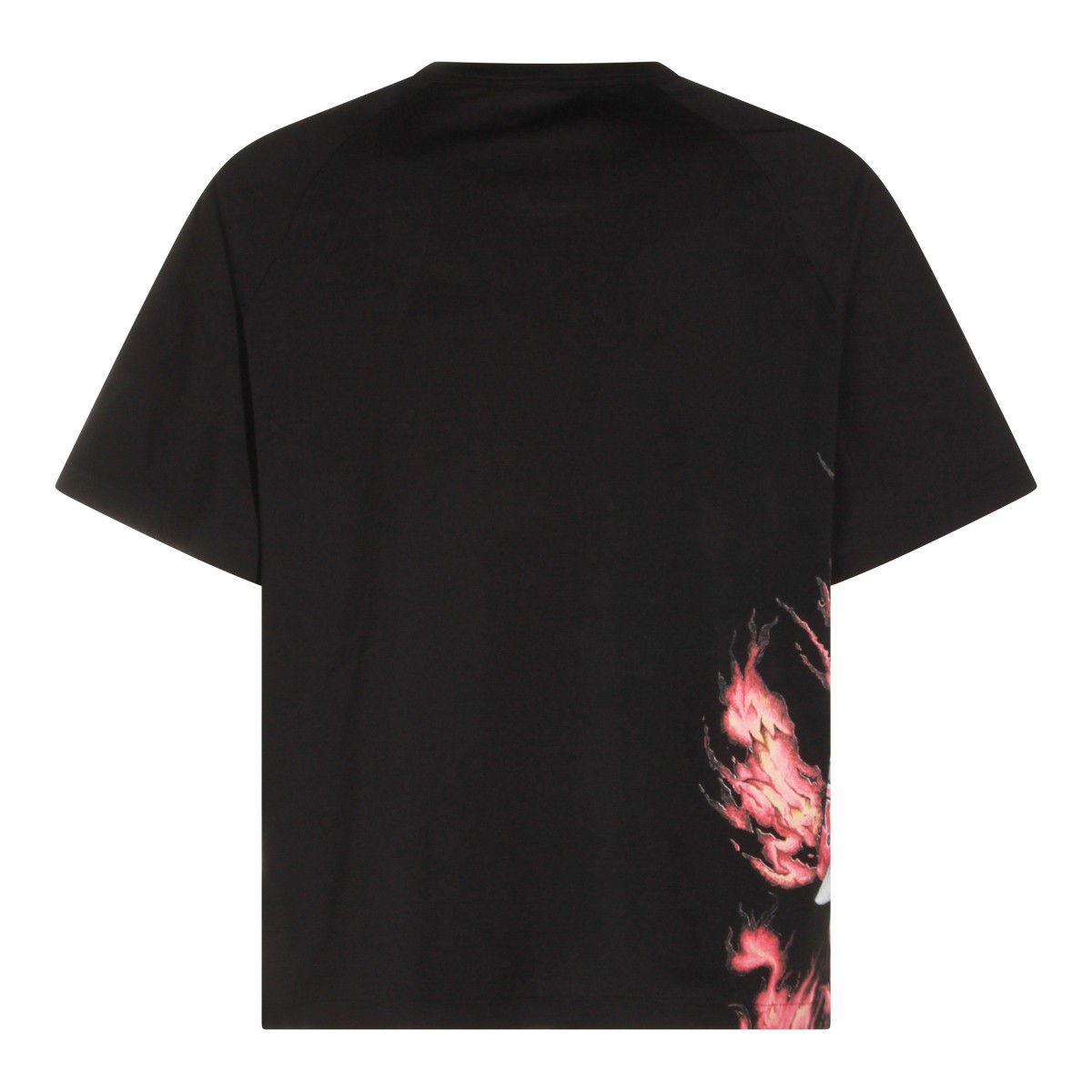 BLACK COTTON T-SHIRT