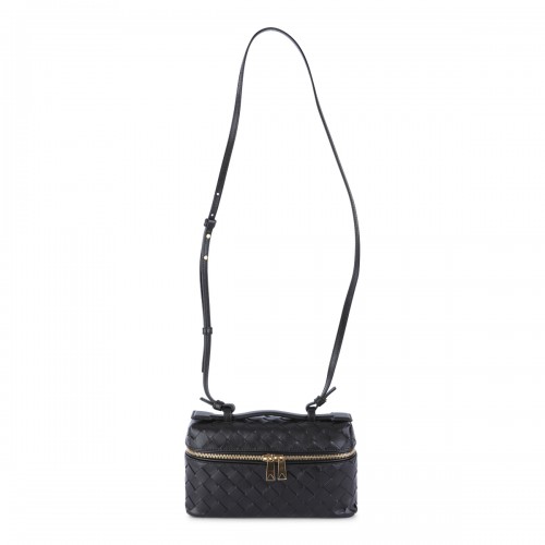 DARK BROWN LEATHER BANG BANG TOP HANDLE BAG