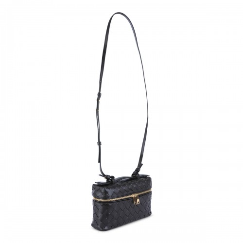 DARK BROWN LEATHER BANG BANG TOP HANDLE BAG