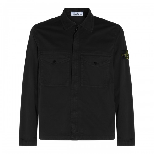 BLACK COTTON SHIRT