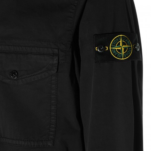BLACK COTTON SHIRT
