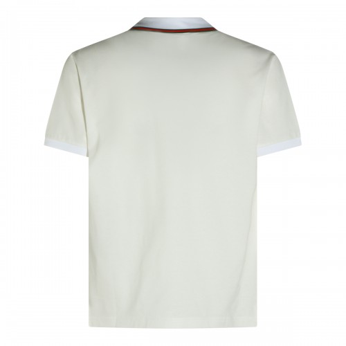 WHITE COTTON POLO SHIRT 2