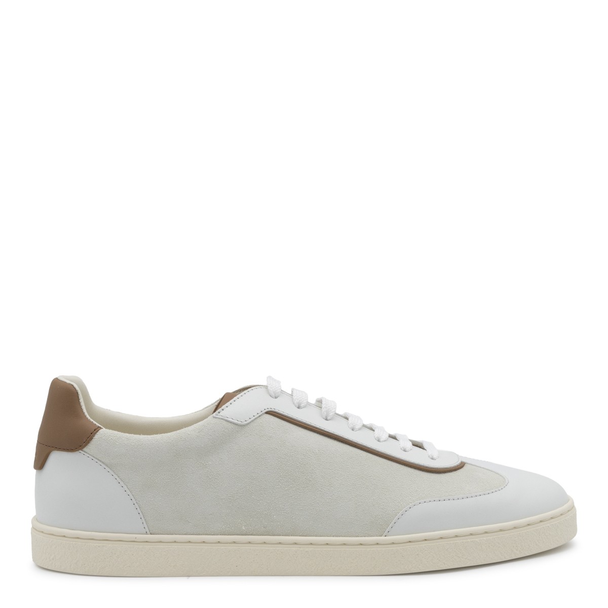 OFF WHITE LEATHER SNEAKERS
