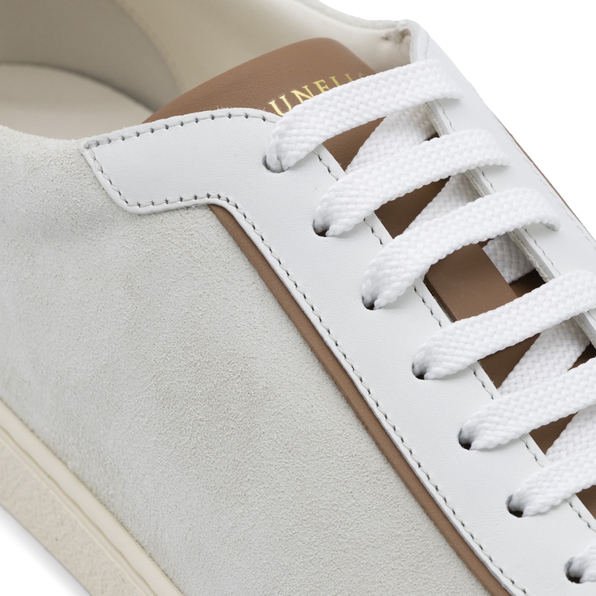 OFF WHITE LEATHER SNEAKERS
