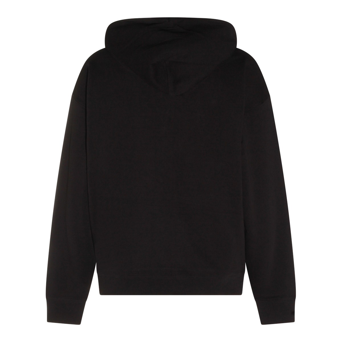 BLACK COTTON SWEATSHIRT