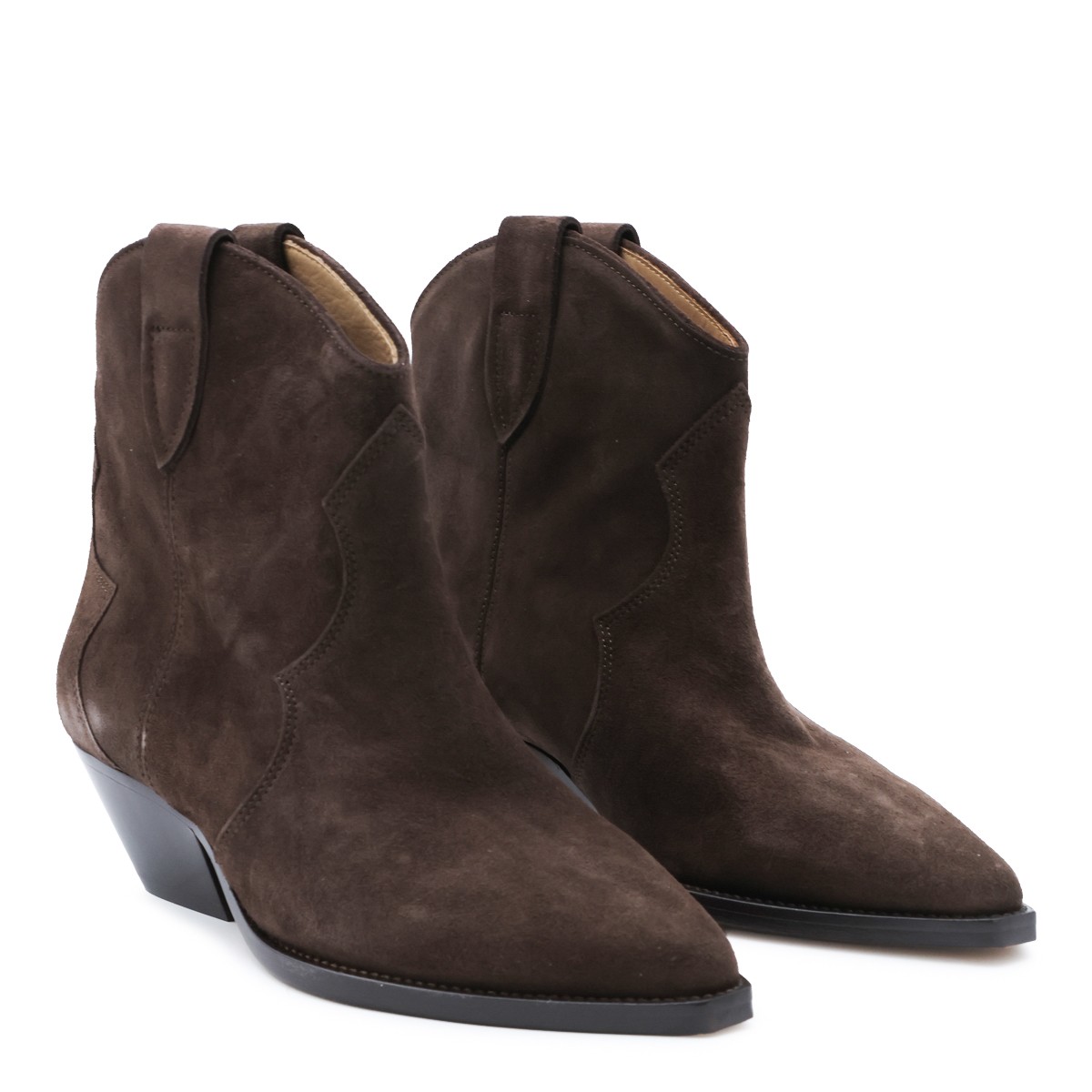 BROWN LEATHER BOOTS