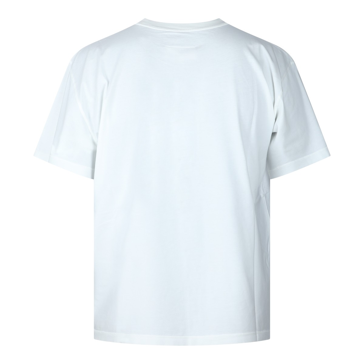 WHITE COTTON HANDWRITTEN T-SHIRT