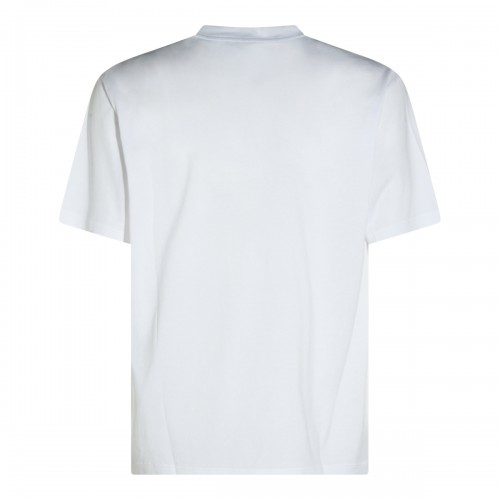 WHITE COTTON WEB RIBBON T-SHIRT