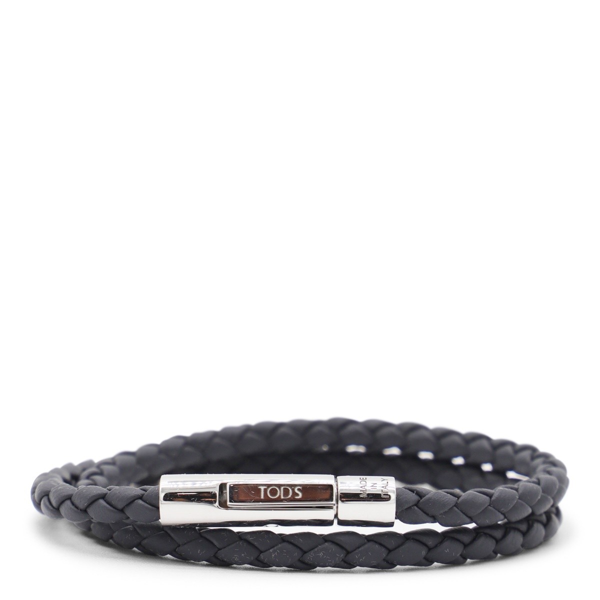 BLUE LEATHER BRACELET
