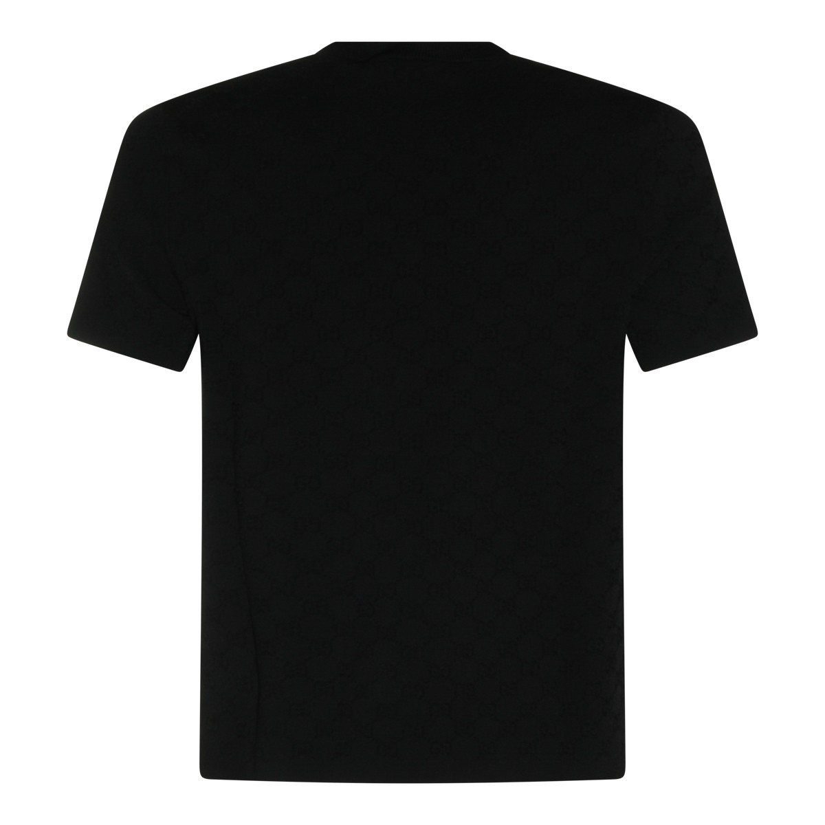 BLACK COTTON T-SHIRT