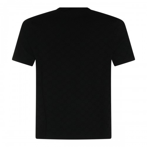 BLACK COTTON T-SHIRT