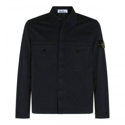 NAVY BLUE COTTON SHIRT