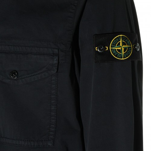 NAVY BLUE COTTON SHIRT