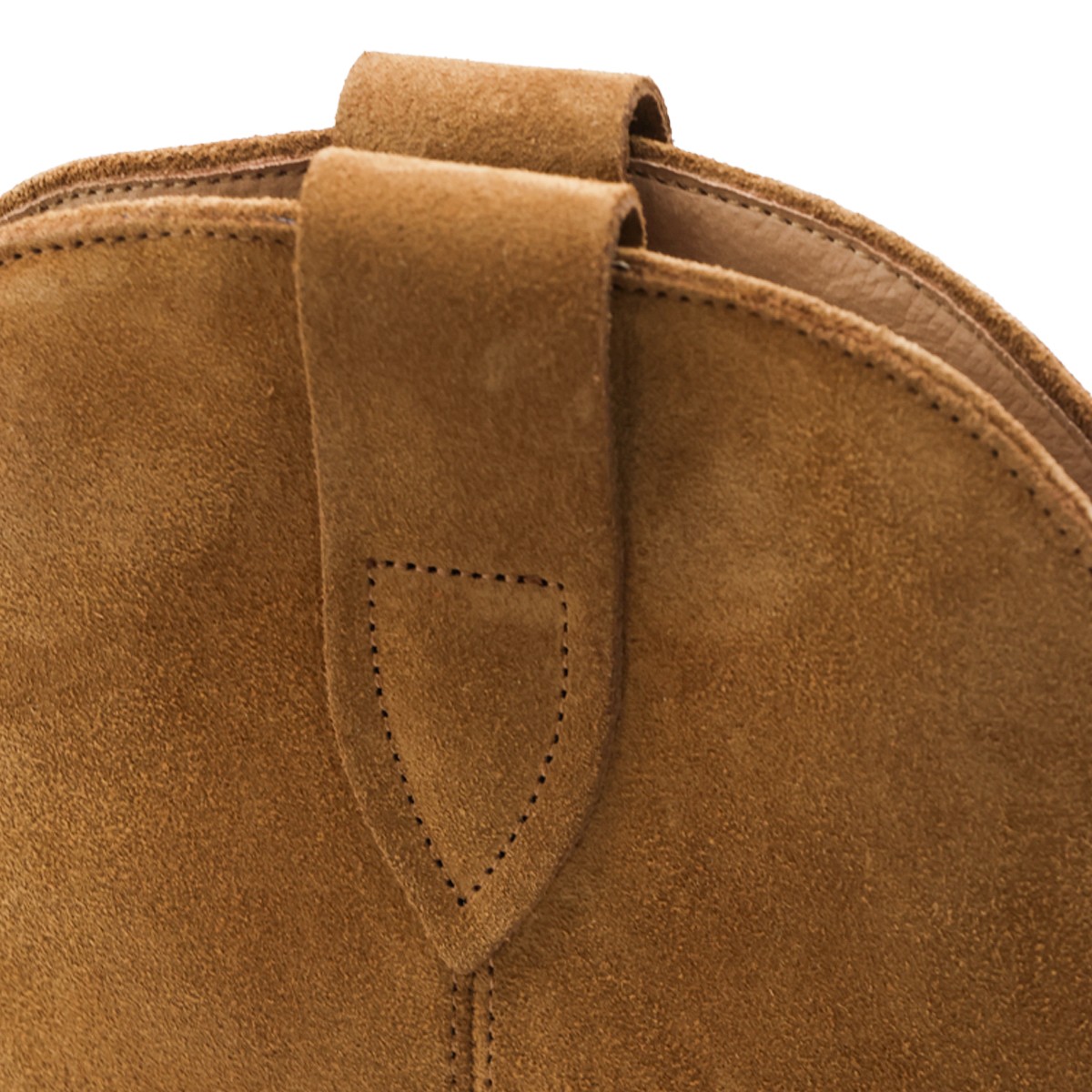 COGNAC SUEDE DUERTO BOOTS