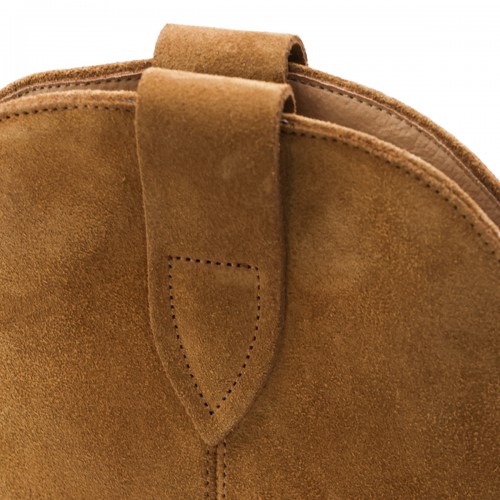 COGNAC SUEDE DUERTO BOOTS