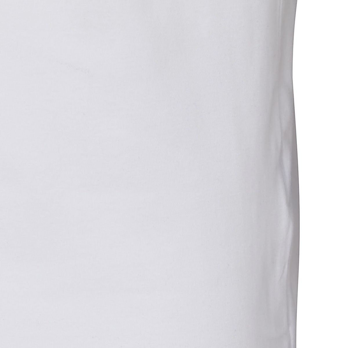 WHITE COTTON T-SHIRT
