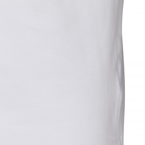 WHITE COTTON T-SHIRT