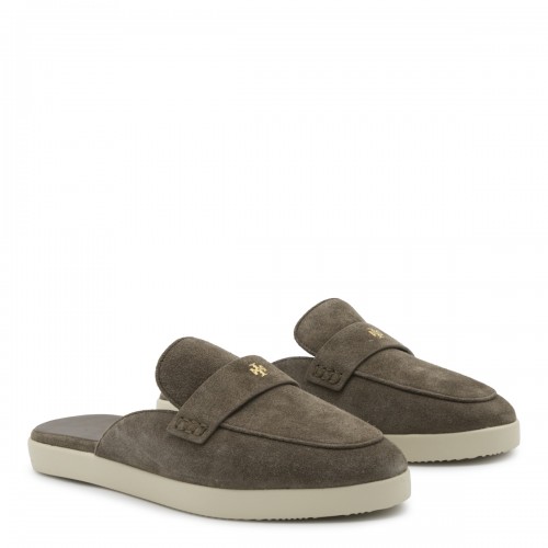 BROWN LEATHER LOAFERS