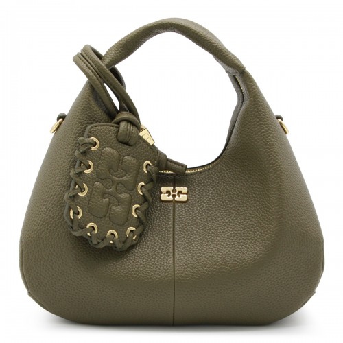 GREEN SHOULDER BAG