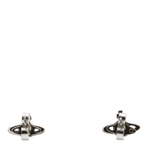 SILVER METAL EARRINGS 2