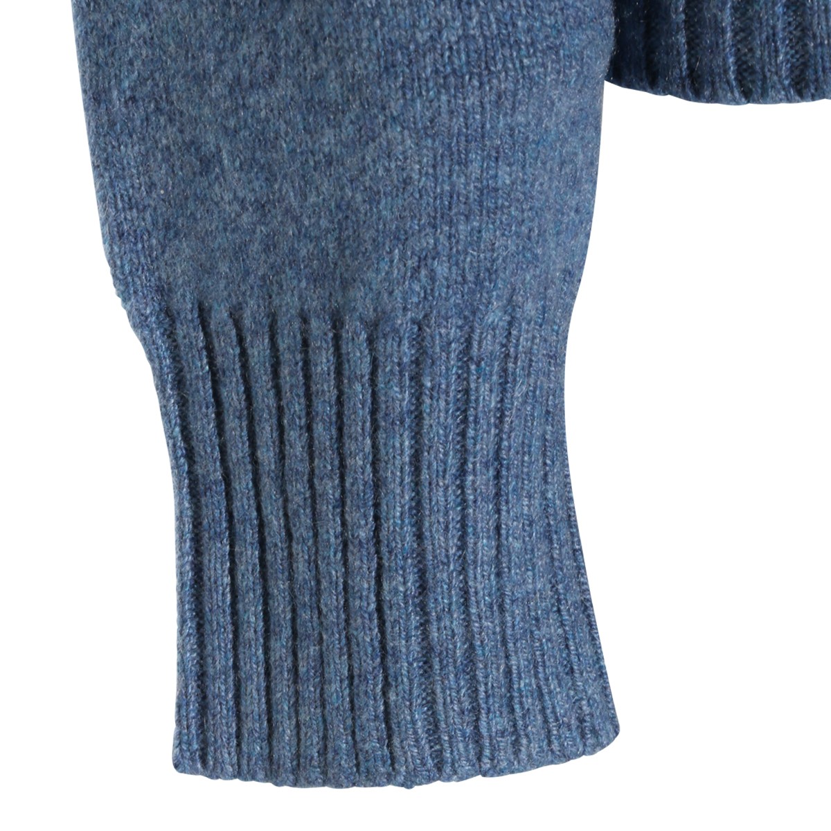 LIGHT BLUE WOOL SWEATSHIRT