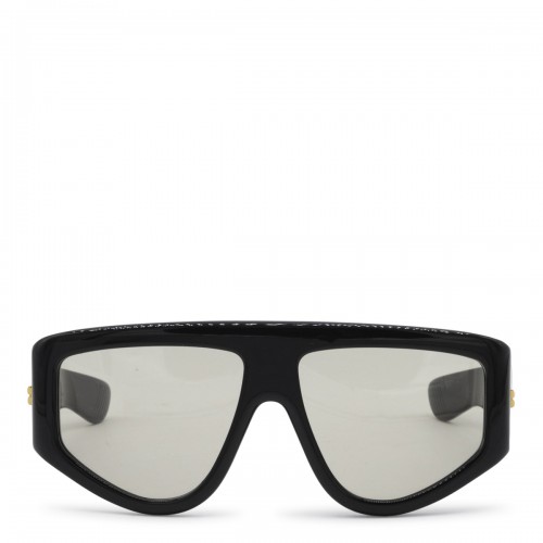 BLACK AND BROWN SUNGLASSES