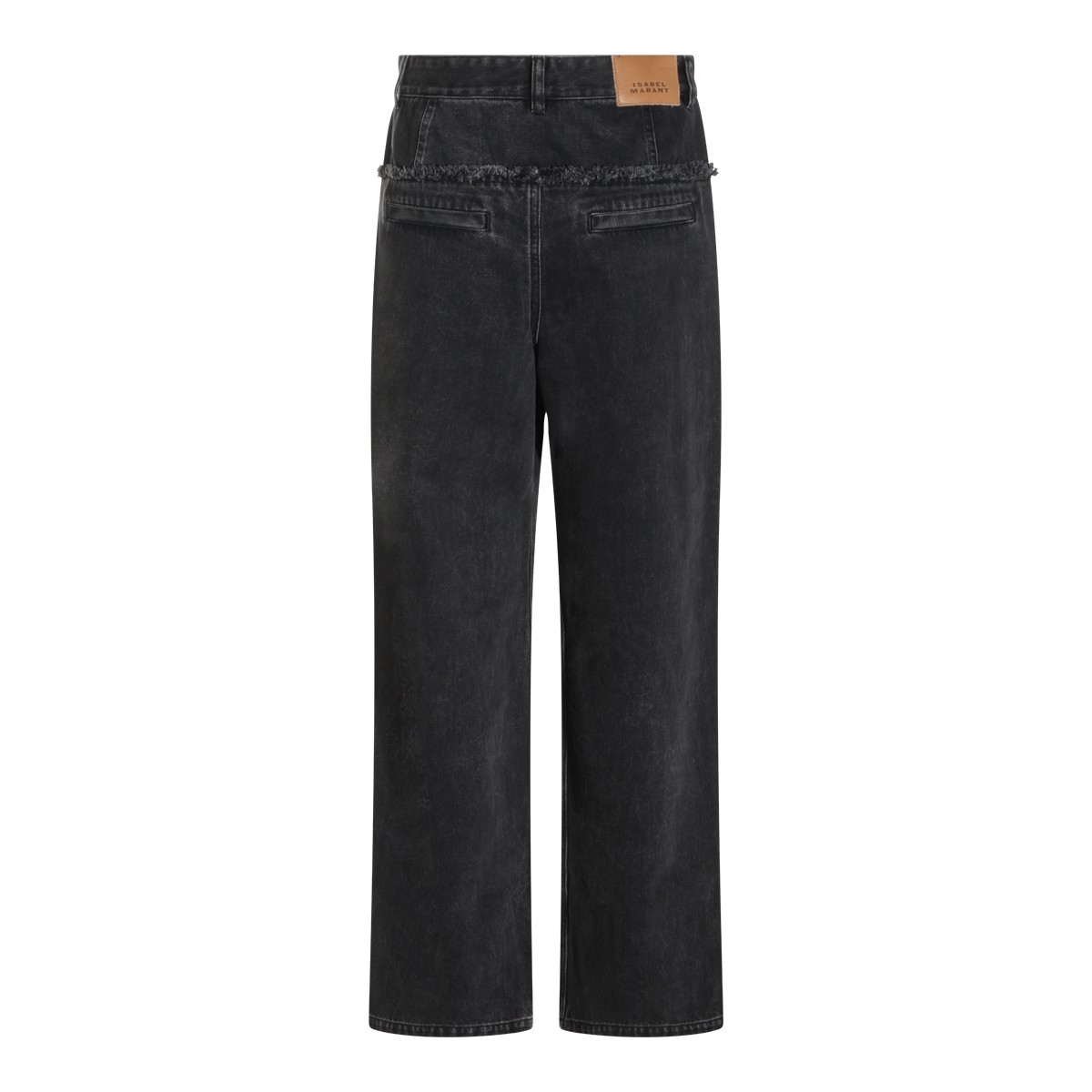 FADED BLACK DENIM JEANS