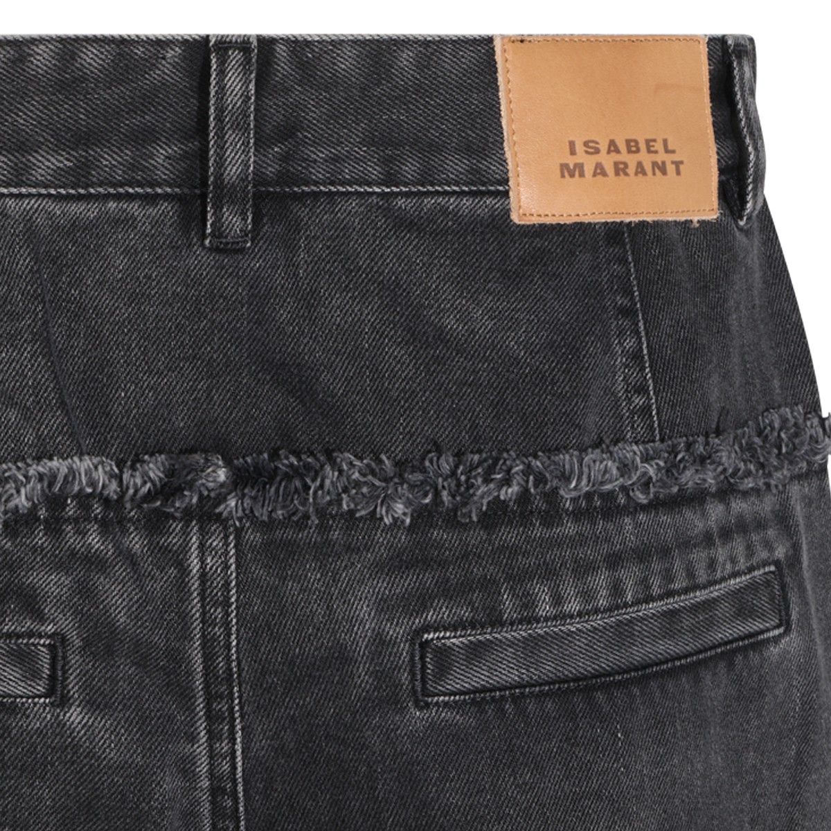 FADED BLACK DENIM JEANS