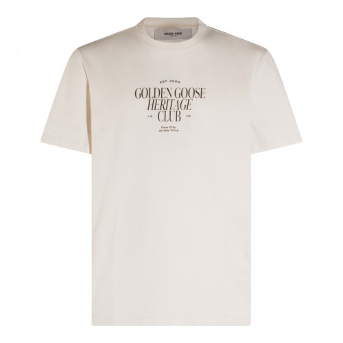WHITE COTTON T-SHIRT