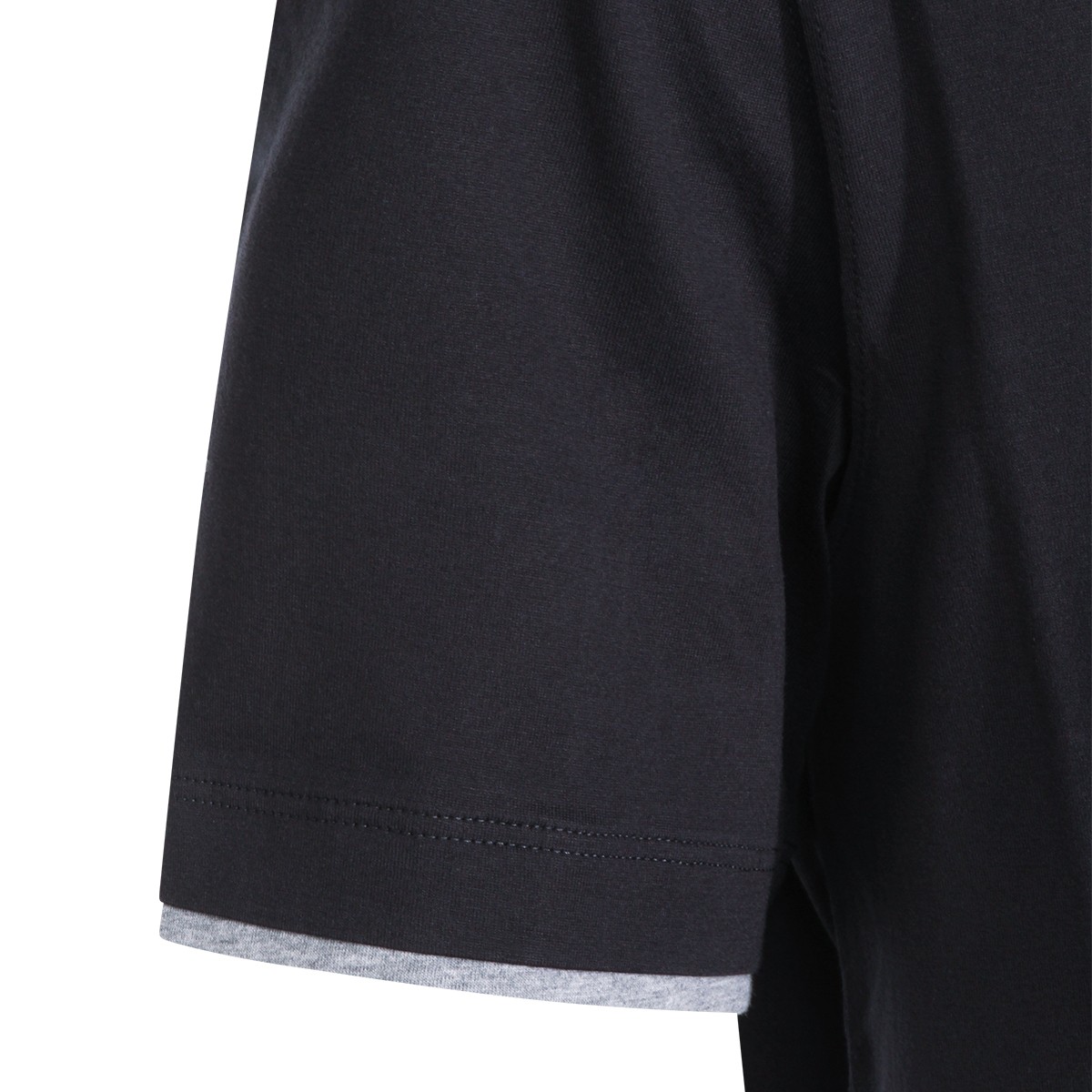 NAVY COTTON T-SHIRT