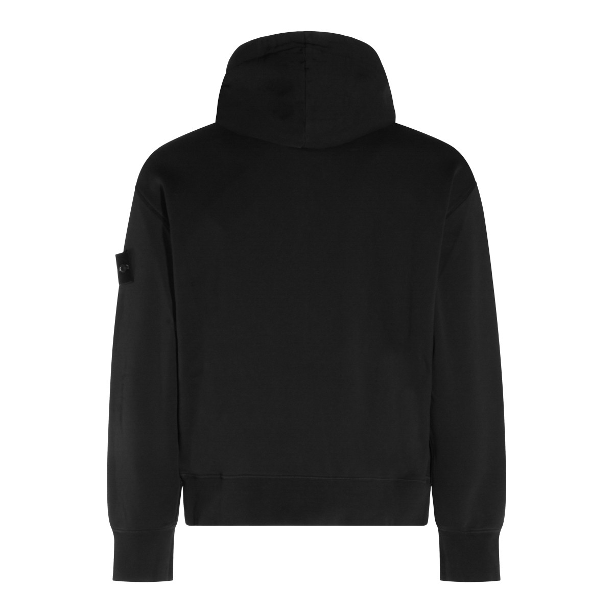 BLACK COTTON SWEATSHIRT