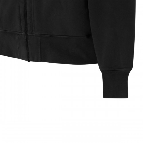 BLACK COTTON SWEATSHIRT