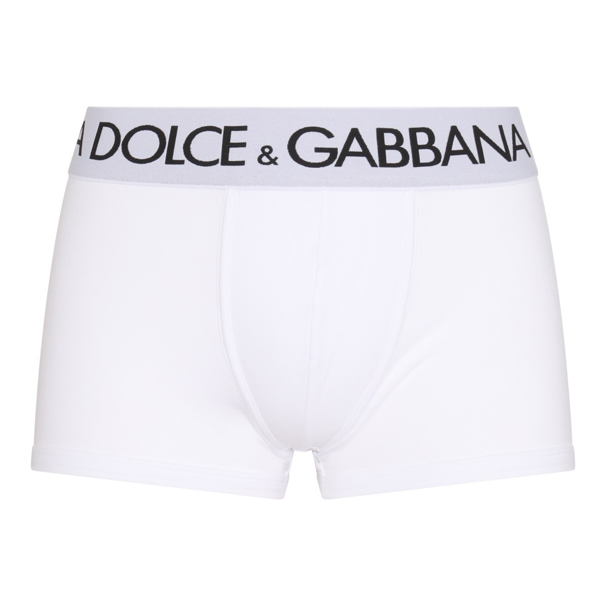 WHITE COTTON BOXERS
