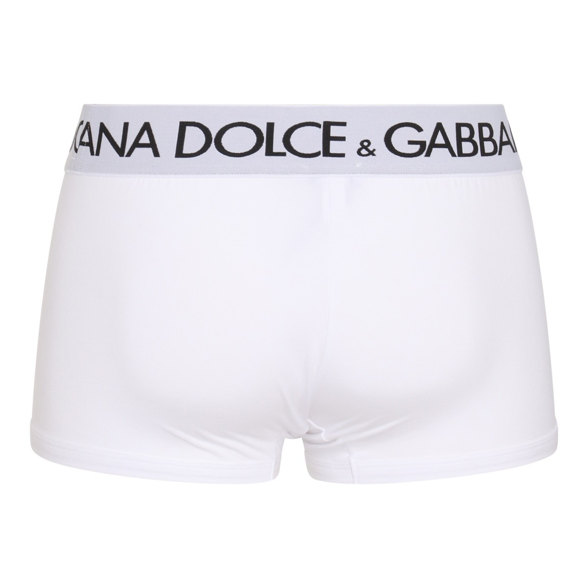 WHITE COTTON BOXERS