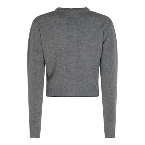 GREY WOOL KNITWEAR 2