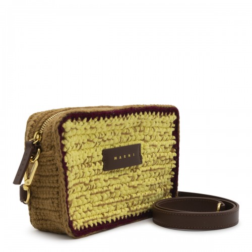 YELLOW AND BROWN WOOL... 2