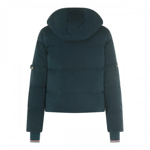 DARK BLUE COTTON DOWN JACKET 2