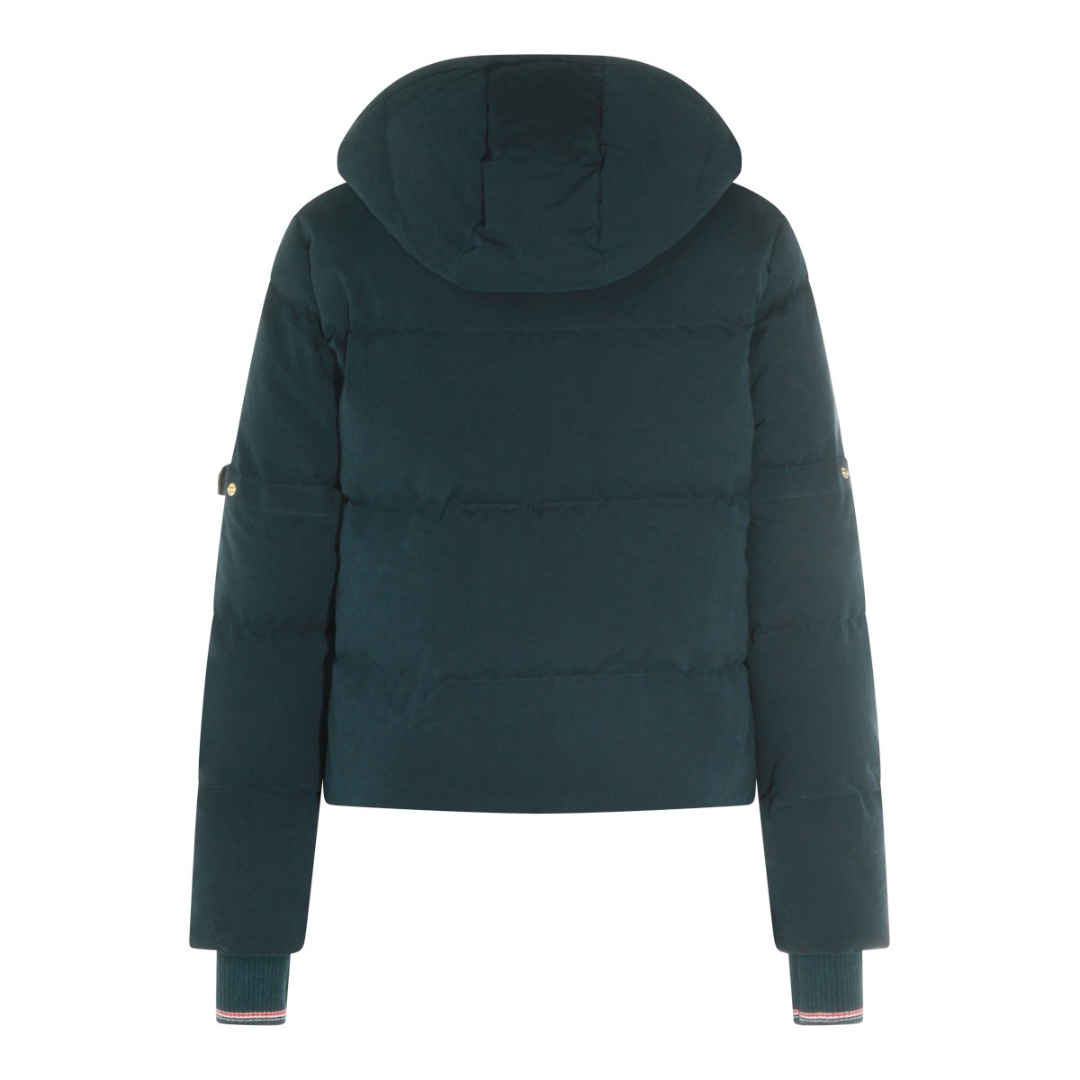 DARK BLUE COTTON DOWN JACKET