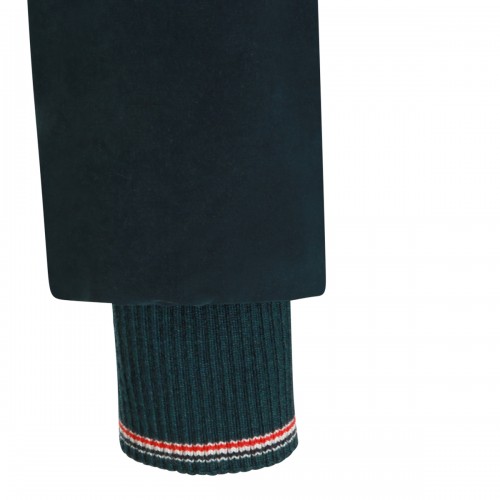 DARK BLUE COTTON DOWN JACKET