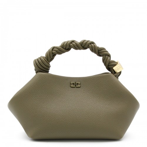 MILITARY GREEN TOP HANDLE BAG