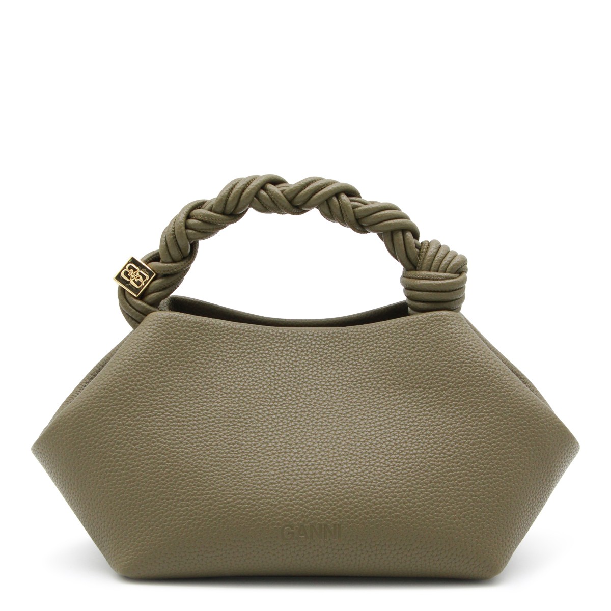 MILITARY GREEN TOP HANDLE BAG