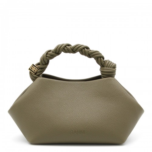 MILITARY GREEN TOP HANDLE BAG