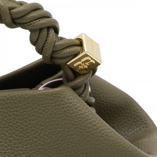 MILITARY GREEN TOP HANDLE BAG