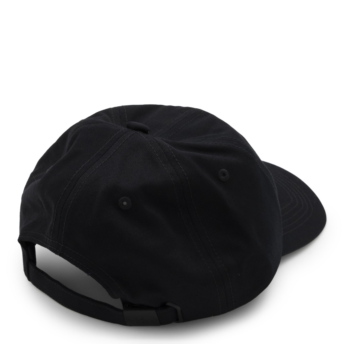 BLACK COTTON BASEBALL CAP