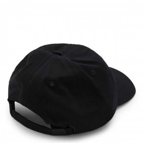 BLACK COTTON BASEBALL CAP