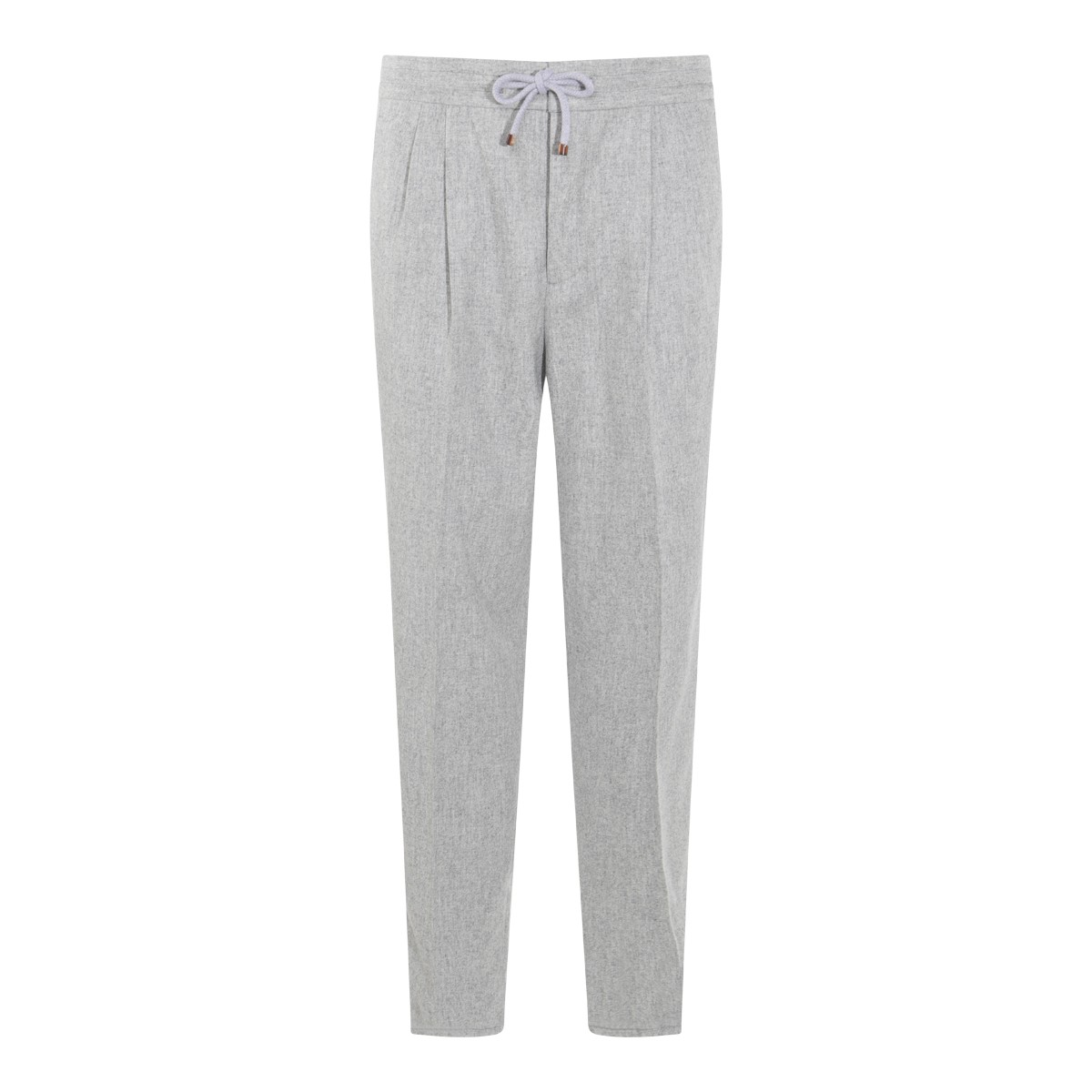 GREY WOOL PANTS