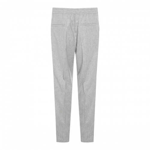 GREY WOOL PANTS 2